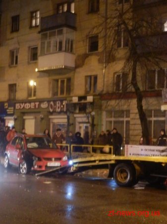У Житомирі учасник ДТП зник з місця пригоди разом з двома дітьми
