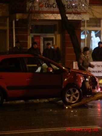 У Житомирі учасник ДТП зник з місця пригоди разом з двома дітьми