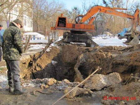 Наслідки аварії на водогоні по вул. М. Жукова ліквідовано