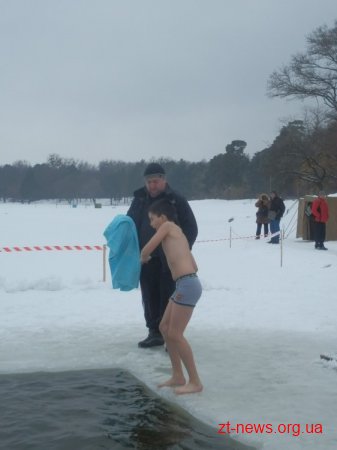Водохреще у Житомирі ВІДЕО