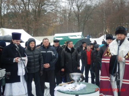Водохреще у Житомирі ВІДЕО