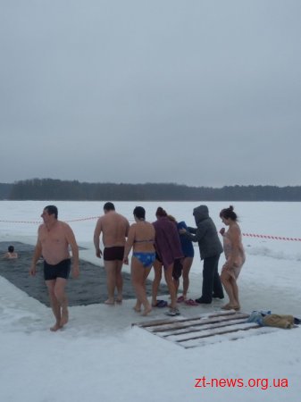 Водохреще у Житомирі ВІДЕО