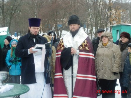 Водохреще у Житомирі ВІДЕО