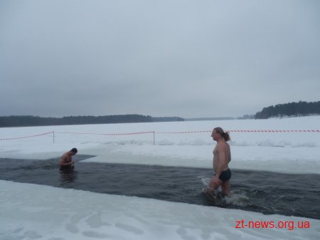 Водохреще у Житомирі ВІДЕО