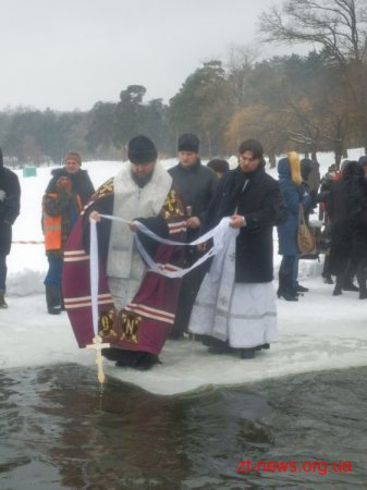 Водохреще у Житомирі ВІДЕО