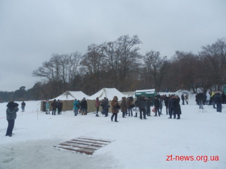 Водохреще у Житомирі ВІДЕО