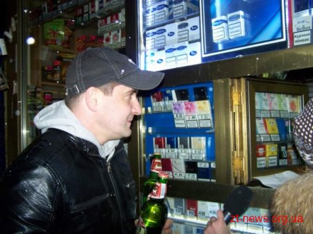 У Житомирі провели нічний рейд закладів торгівлі Житомира