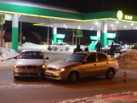 У Житомирі сталася чергова аварія через неуважність водія