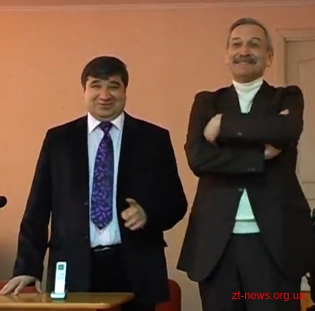 Відомий український радянський актор Володимир Талашко зустрівся із житомирською молоддю