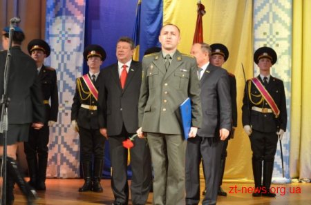 У Житомирі привітали захисників Вітчизни