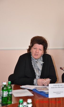 Керівники області зустрілися з народними депутатами України від Житомирської області