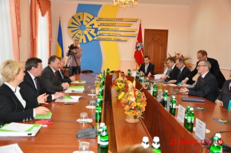 У Житомирі відбулася зустріч з Повноважним Послом Швейцарської Конфедерації в Україні