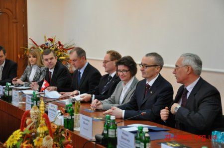 У Житомирі відбулася зустріч з Повноважним Послом Швейцарської Конфедерації в Україні