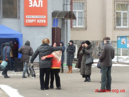 У Житомирі не дивлячись на погоду святкували масляну