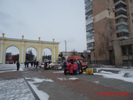 У Житомирі не дивлячись на погоду святкували масляну