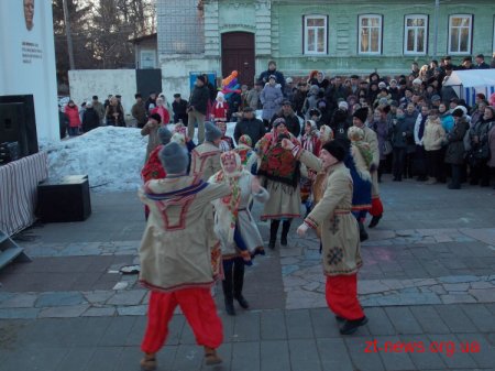 Продовження гулянь на масляну в парку ім. Гагаріна