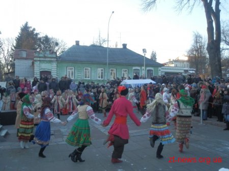 Продовження гулянь на масляну в парку ім. Гагаріна
