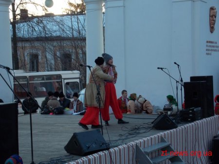 Продовження гулянь на масляну в парку ім. Гагаріна