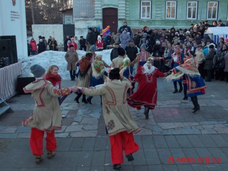 Продовження гулянь на масляну в парку ім. Гагаріна