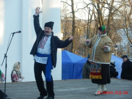 Продовження гулянь на масляну в парку ім. Гагаріна