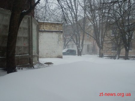 Негода у Житомирі