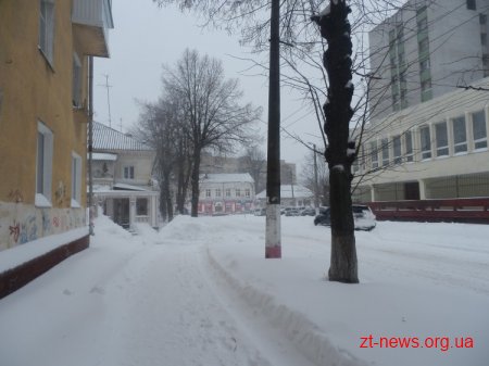 Негода у Житомирі день другий