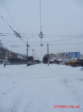 Негода у Житомирі день другий
