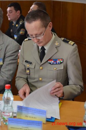 Житомир переймає досвід Франції у військовій сфері