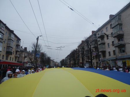 У Житомирі відбувся мітинг об'єднаної опозиції у рамках всеукраїнської акції "Вставай, Україно!" Оновлено