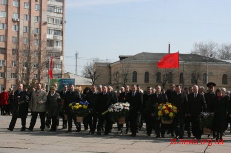 В Міжнародний день космонавтики в Житомирі відбувся пам’ятний урочистий захід