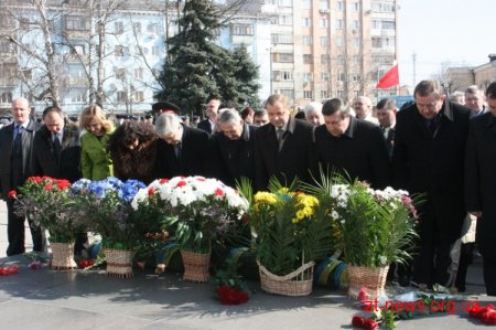 В Міжнародний день космонавтики в Житомирі відбувся пам’ятний урочистий захід