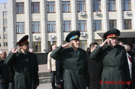 В Міжнародний день космонавтики в Житомирі відбувся пам’ятний урочистий захід