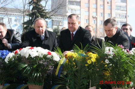 В Міжнародний день космонавтики в Житомирі відбувся пам’ятний урочистий захід