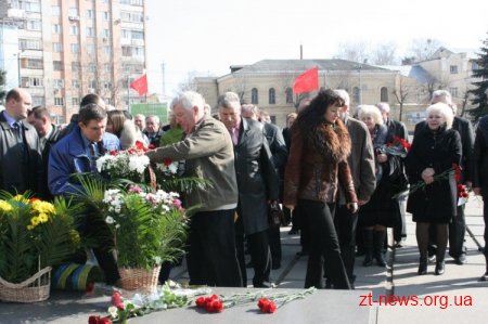 В Міжнародний день космонавтики в Житомирі відбувся пам’ятний урочистий захід