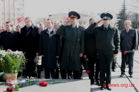 В Міжнародний день космонавтики в Житомирі відбувся пам’ятний урочистий захід
