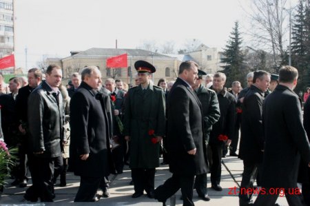 В Міжнародний день космонавтики в Житомирі відбувся пам’ятний урочистий захід