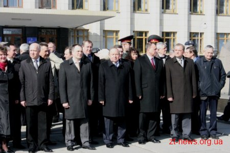 В Міжнародний день космонавтики в Житомирі відбувся пам’ятний урочистий захід