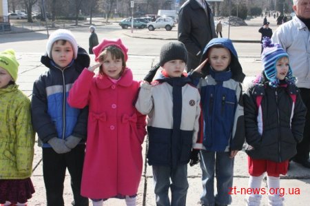 В Міжнародний день космонавтики в Житомирі відбувся пам’ятний урочистий захід