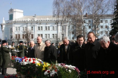 В Міжнародний день космонавтики в Житомирі відбувся пам’ятний урочистий захід