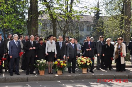 У Житомирі вшанували пам’ять ліквідаторів Чорнобильської аварії