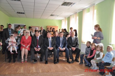 У Коростишівському районі відкрили новий дитячий садок
