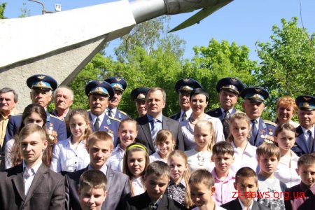 У Житомирі вшанували військових льотчиків