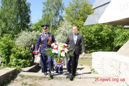 У Житомирі вшанували військових льотчиків