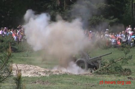 У Житомирській області відтворили бій за село Ворсівка