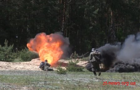 У Житомирській області відтворили бій за село Ворсівка