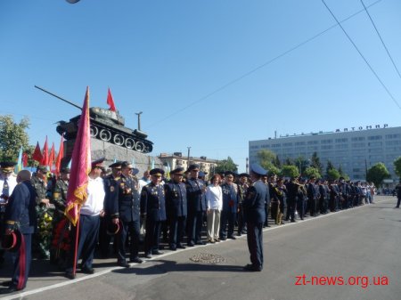 У Житомирі розпочали святкувати День Перемоги