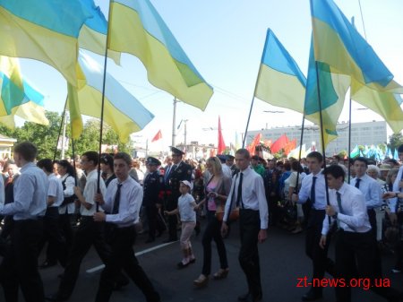 У Житомирі розпочали святкувати День Перемоги