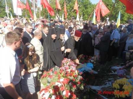 У Житомирі розпочали святкувати День Перемоги