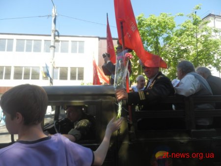 У Житомирі розпочали святкувати День Перемоги