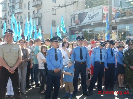 У Житомирі розпочали святкувати День Перемоги